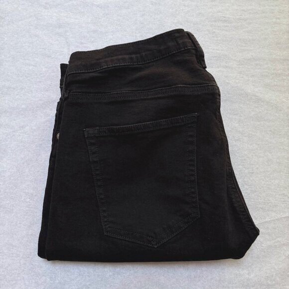 Gap 1969 Straight leg black jeans sz 33 - Picture 1 of 7